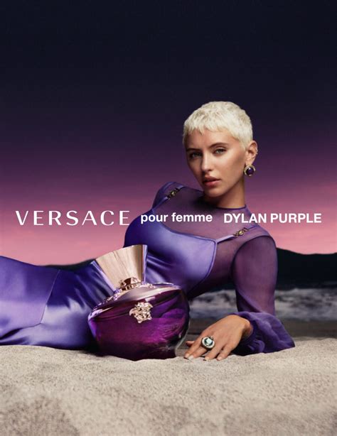 versace cologne commercial 2022|who is dylan purple.